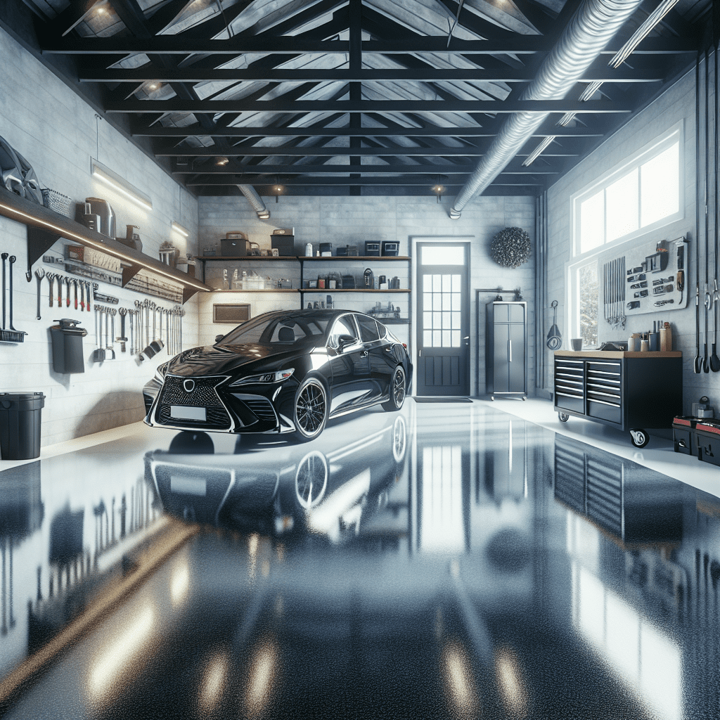 "epoxy flooring: asheville's secret to stunning garages"